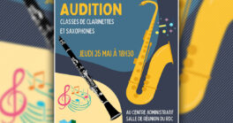 Audition des classes de clarinettes et saxophones