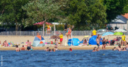Les horaires de surveillance de la baignade au lac de Parentis-en-Born