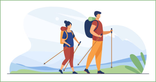 Initiation à la marche nordique