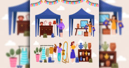 Un vide-greniers aux arènes