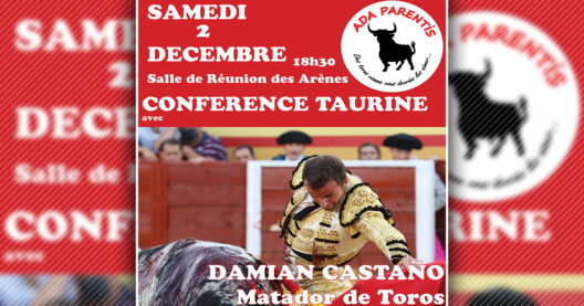 Conférence taurine avec Damian Castaño