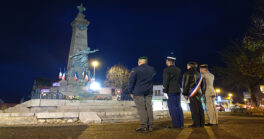 Cérémonie d'hommage aux morts pour la France pendant la guerre d'Algérie et les combats du Maroc et de la Tunisie