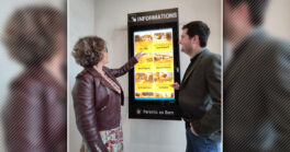 Les informations municipales consultables depuis une borne tactile