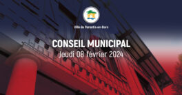 Prochain Conseil Municipal : jeudi 08 février 2024