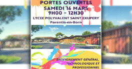 Portes ouvertes au Lycée polyvalent Saint-Exupéry