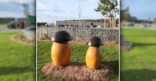 Une entrée de ville embellie