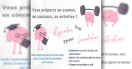 Un atelier de sophrologie "spécial examen" à la médiathèque