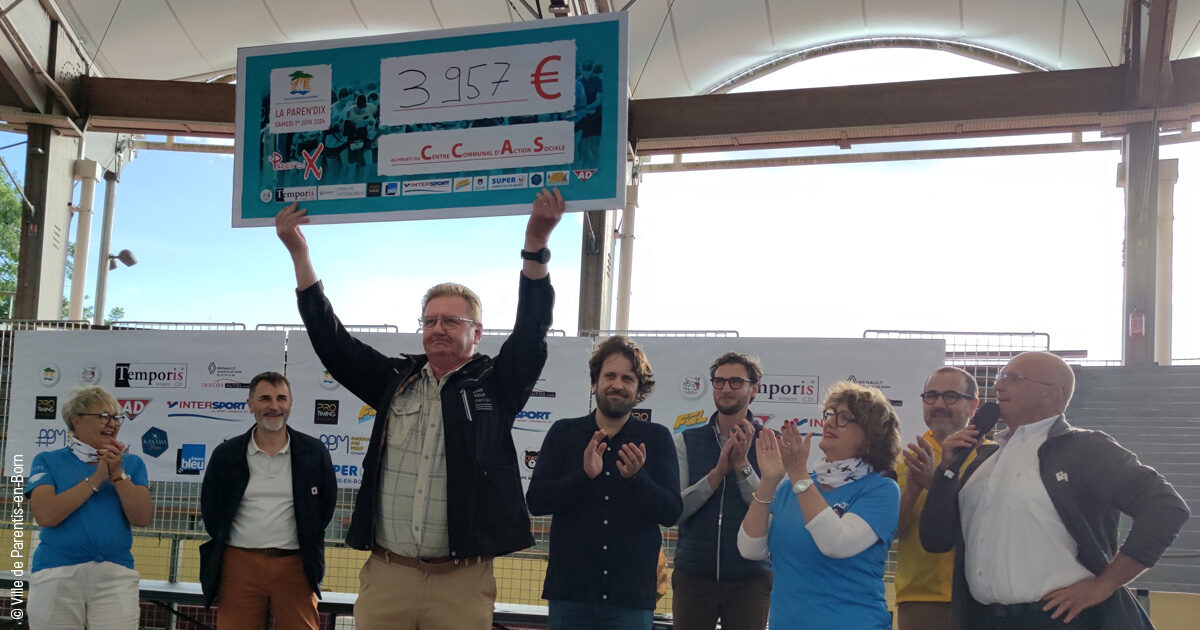 00 - La Parendix 2024 - Cheque CCAS - Parentis