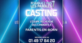 Casting "N'oubliez pas les paroles"