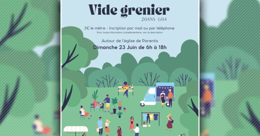 Vide-grenier de l'association des 20 Ans