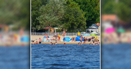 Les horaires de surveillance de la baignade au lac de Parentis-en-Born