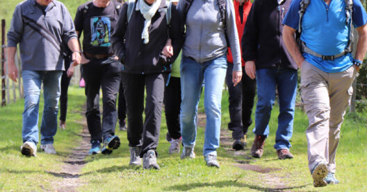 Opération "Les pieds dans le sable" avec Gym et Marche du Born