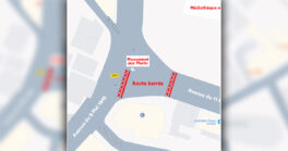 L'Avenue du 11 Novembre s'équipe de bornes escamotables