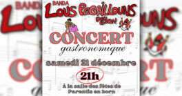 La Banda Lous Pegaillouns vous invite à son concert gastronomique