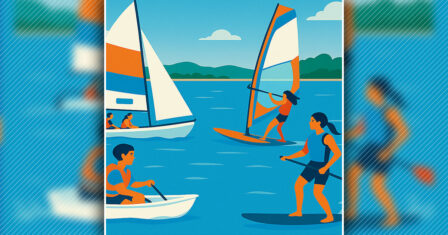 Un stage de voile multi-supports pendant les vacances de printemps