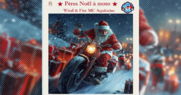 Des Pères Noël à moto au profit des enfants malades
