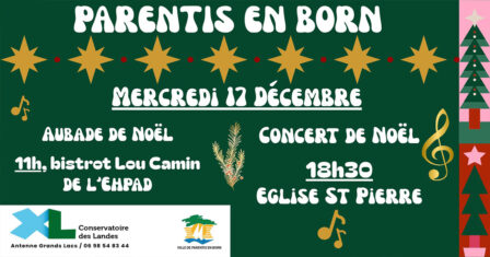 Concert de Noël des élèves du Conservatoire des Landes
