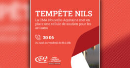 Tempête Nils : la CMA active une cellule d’aide d’urgence pour les artisans