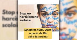 Conférence sur le harcèlement scolaire