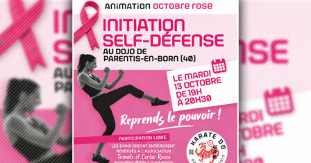Initiation self-défense - Octobre Rose